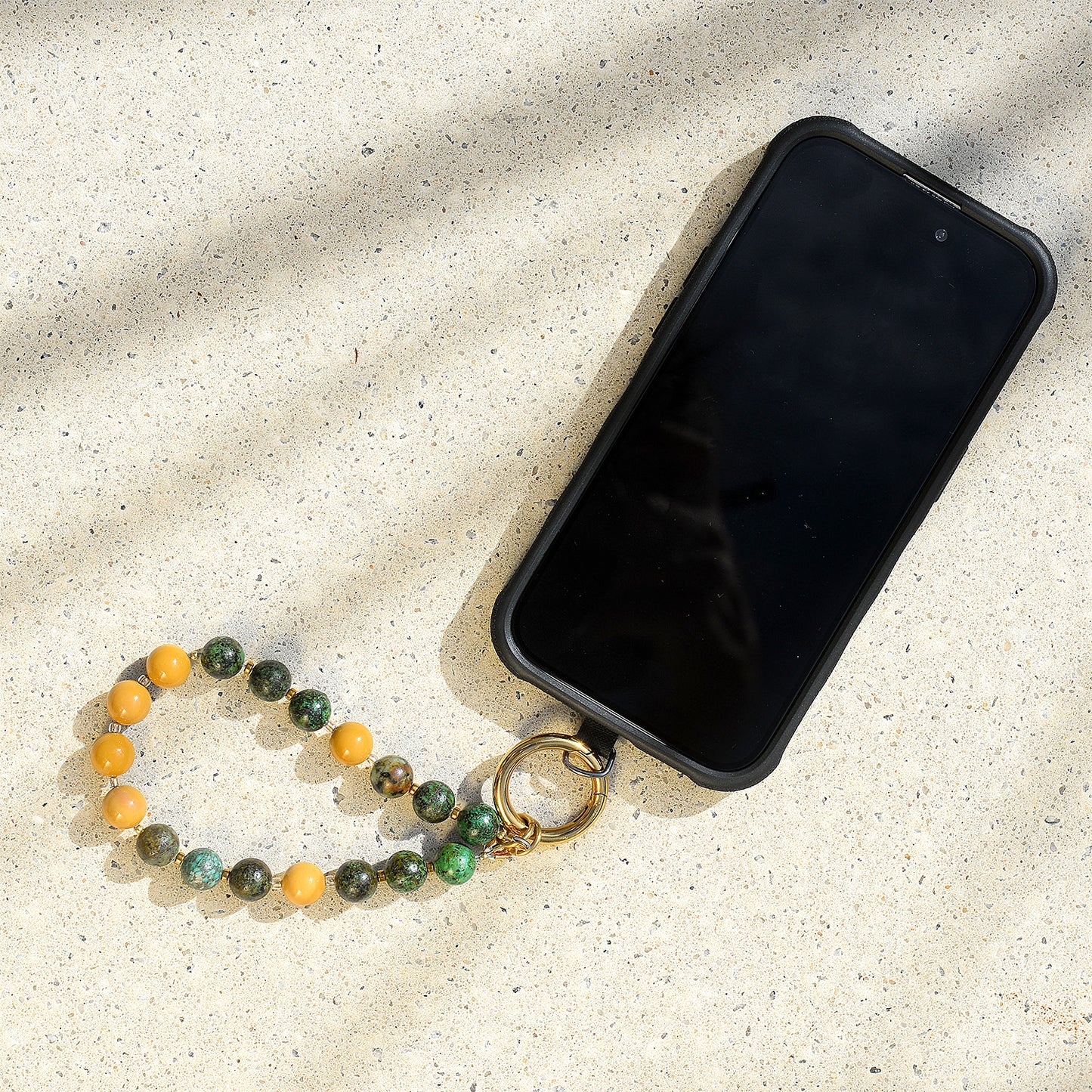 Phonelet™ phone bracelet - African Turquoise & Mookaite