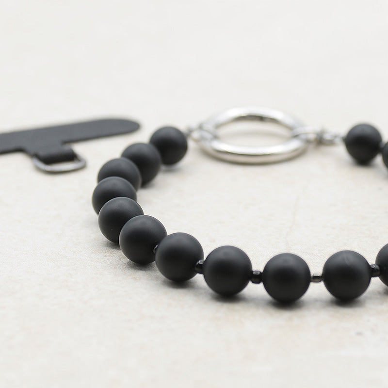Phonelet™ phone bracelet - Onyx & Silver
